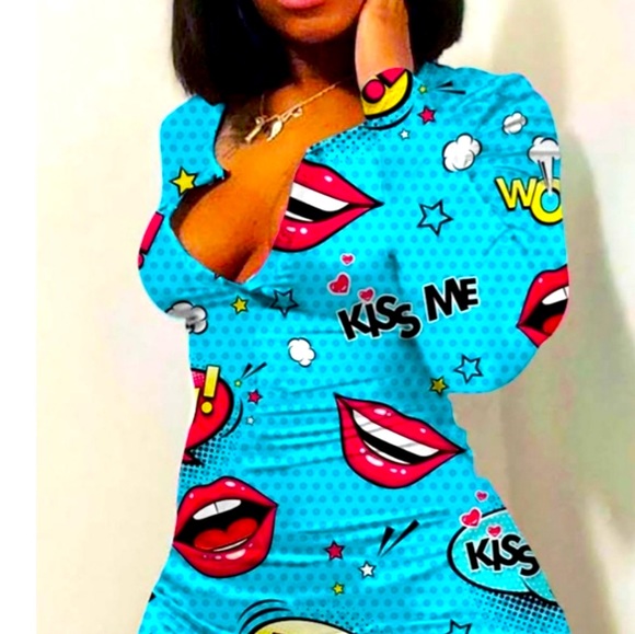 One piece sleeper (Blue Only) - Picture 2 of 2